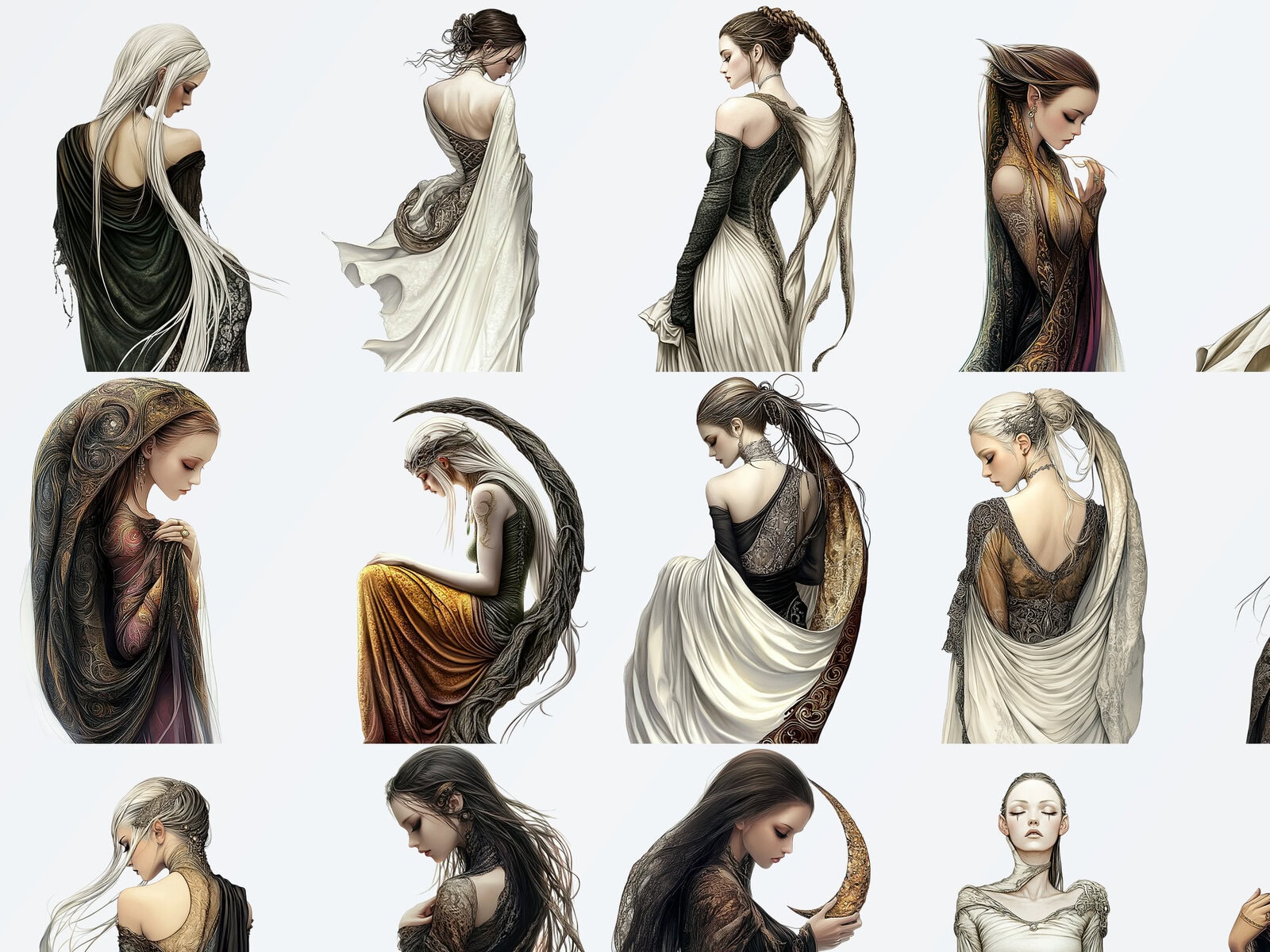 Moon Keepers Clipart & Backgrounds - Image 2