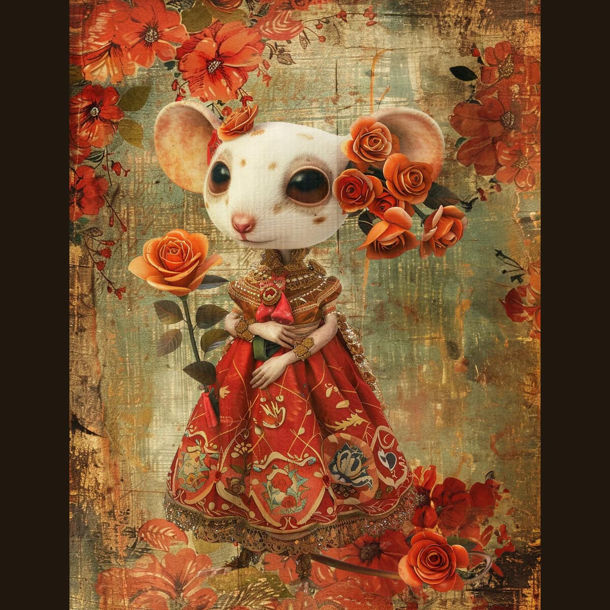 Spanish Dancing Mice Clipart & Backgrounds - Image 6