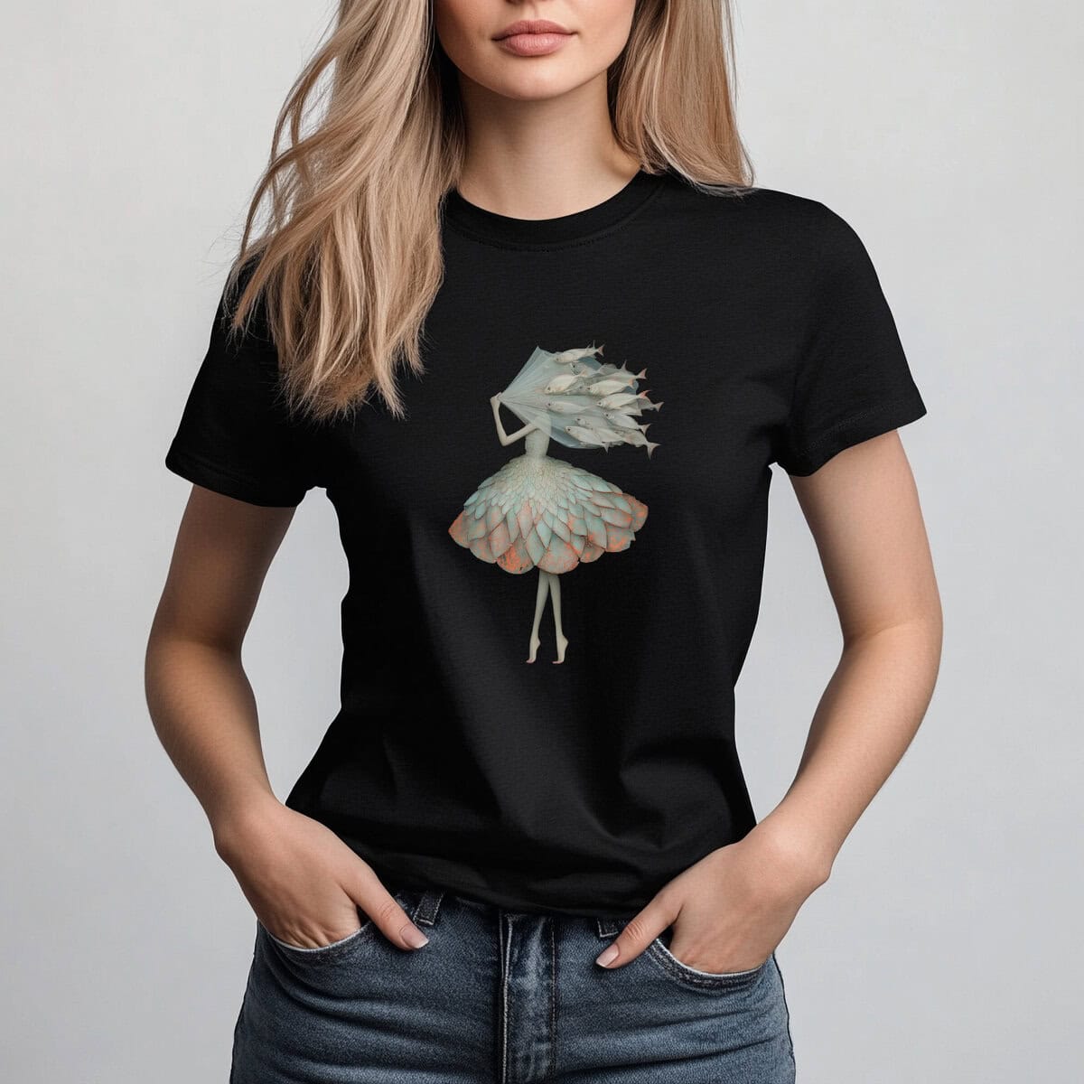 Underwater Fantasy Characters Clipart & Backgrounds - Image 6