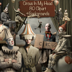 Circus In My Head Clipart & Backgrounds