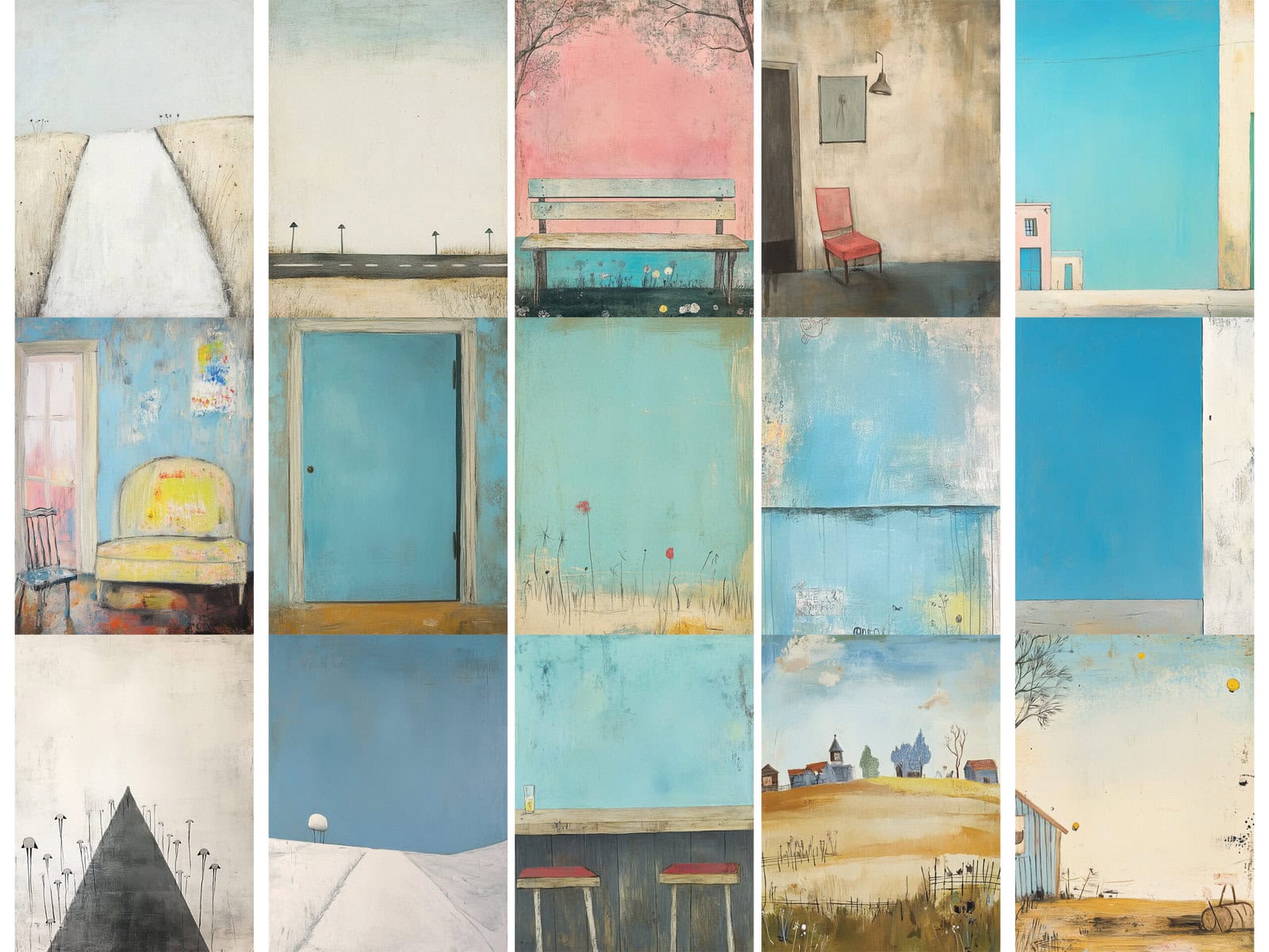 Whimsical Black Sheep Clipart & Backgrounds - Image 5