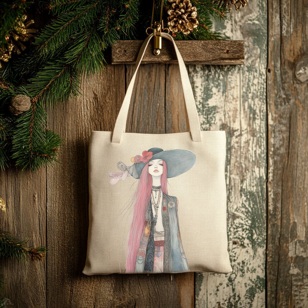 Boho Spring Girls Clipart & Backgrounds - Image 5