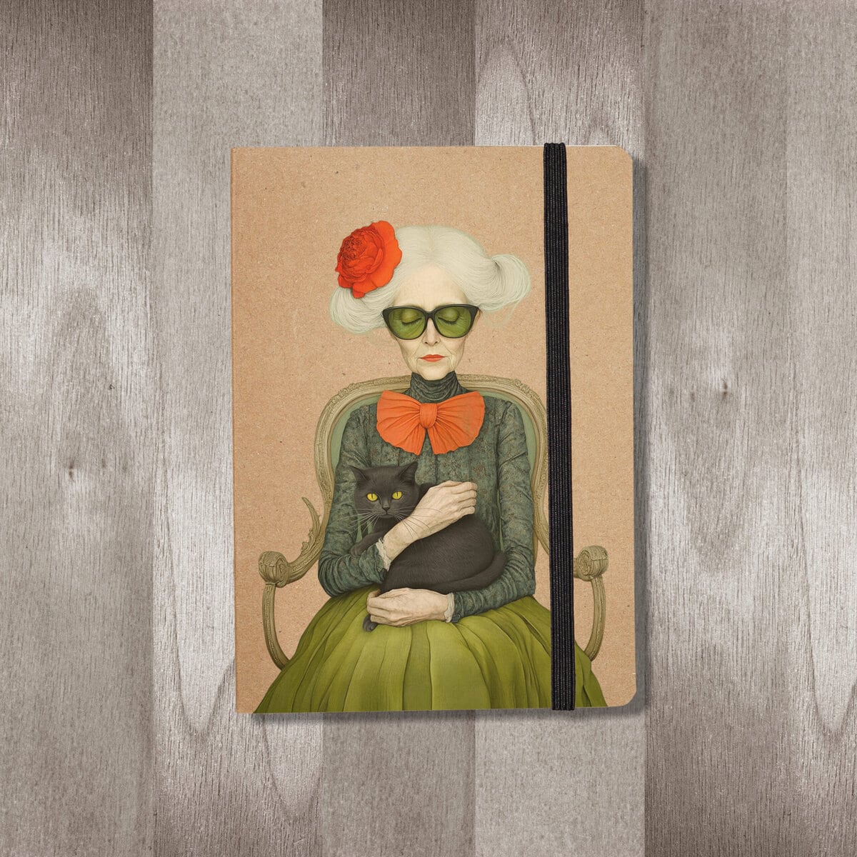 Old Cat Lady Clipart & Backgrounds - Image 5