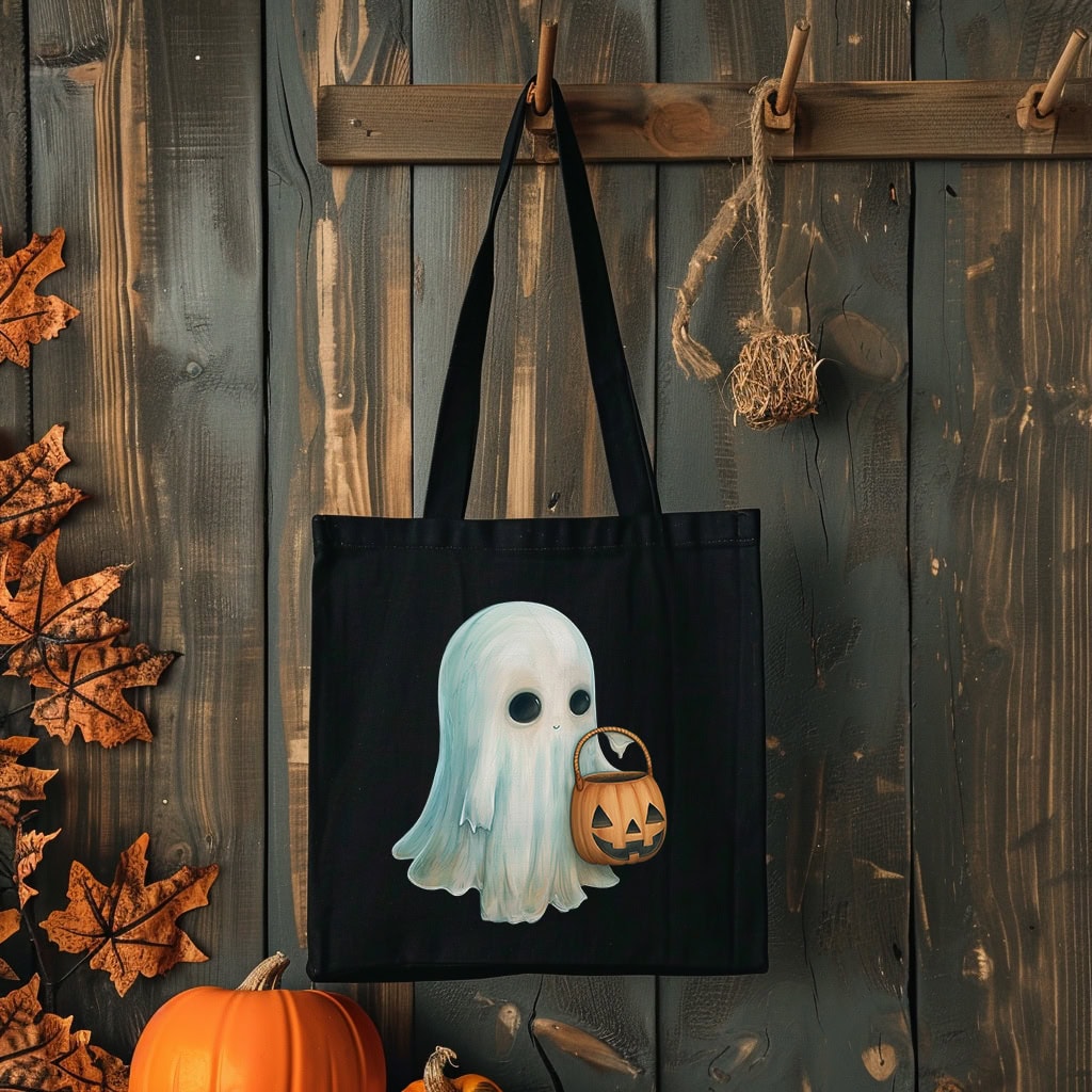 Whimsy Cute Halloween Ghosts Clipart - Image 4