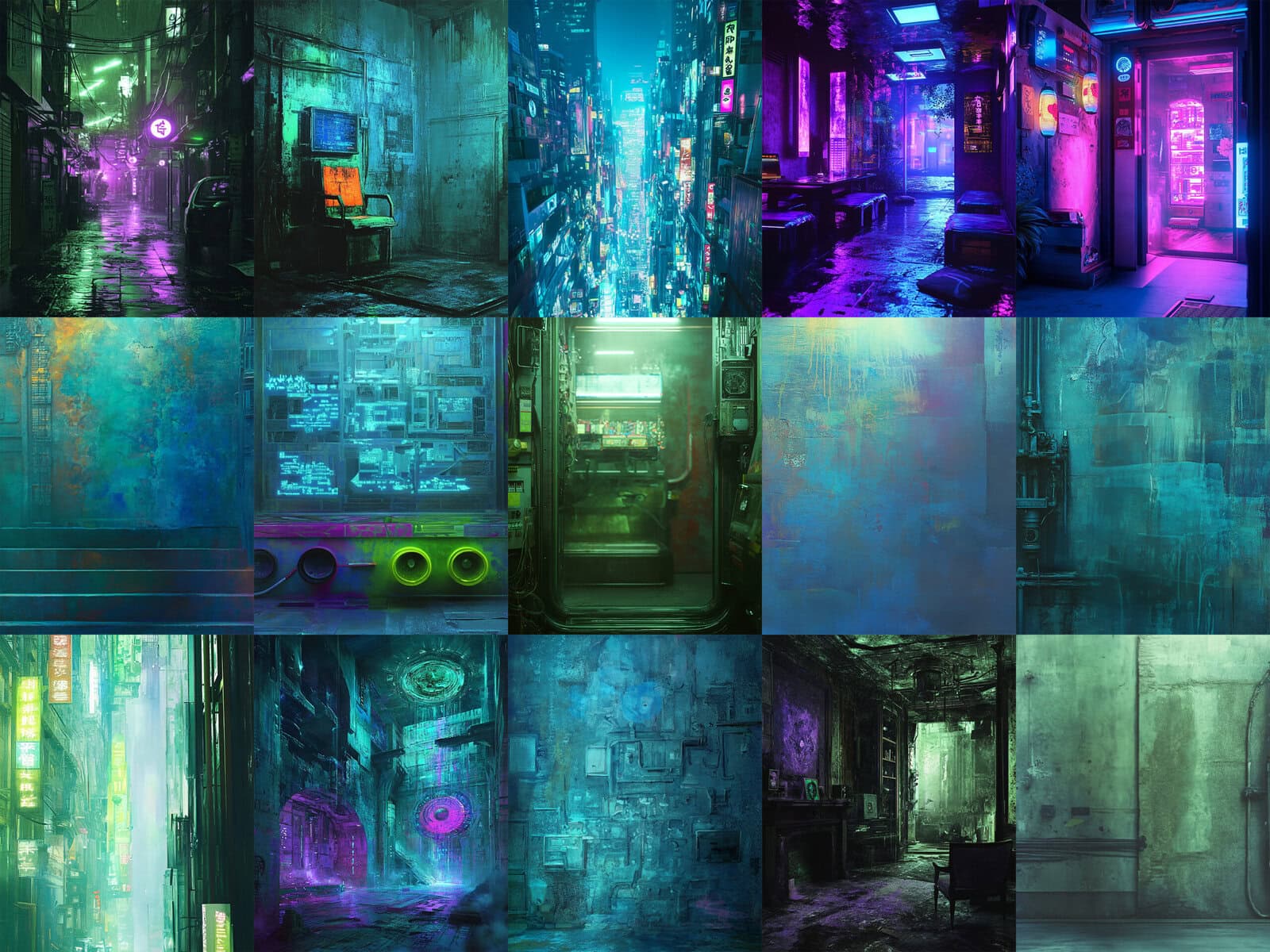 Cyberpunk Characters Clipart & Backgrounds - Image 7
