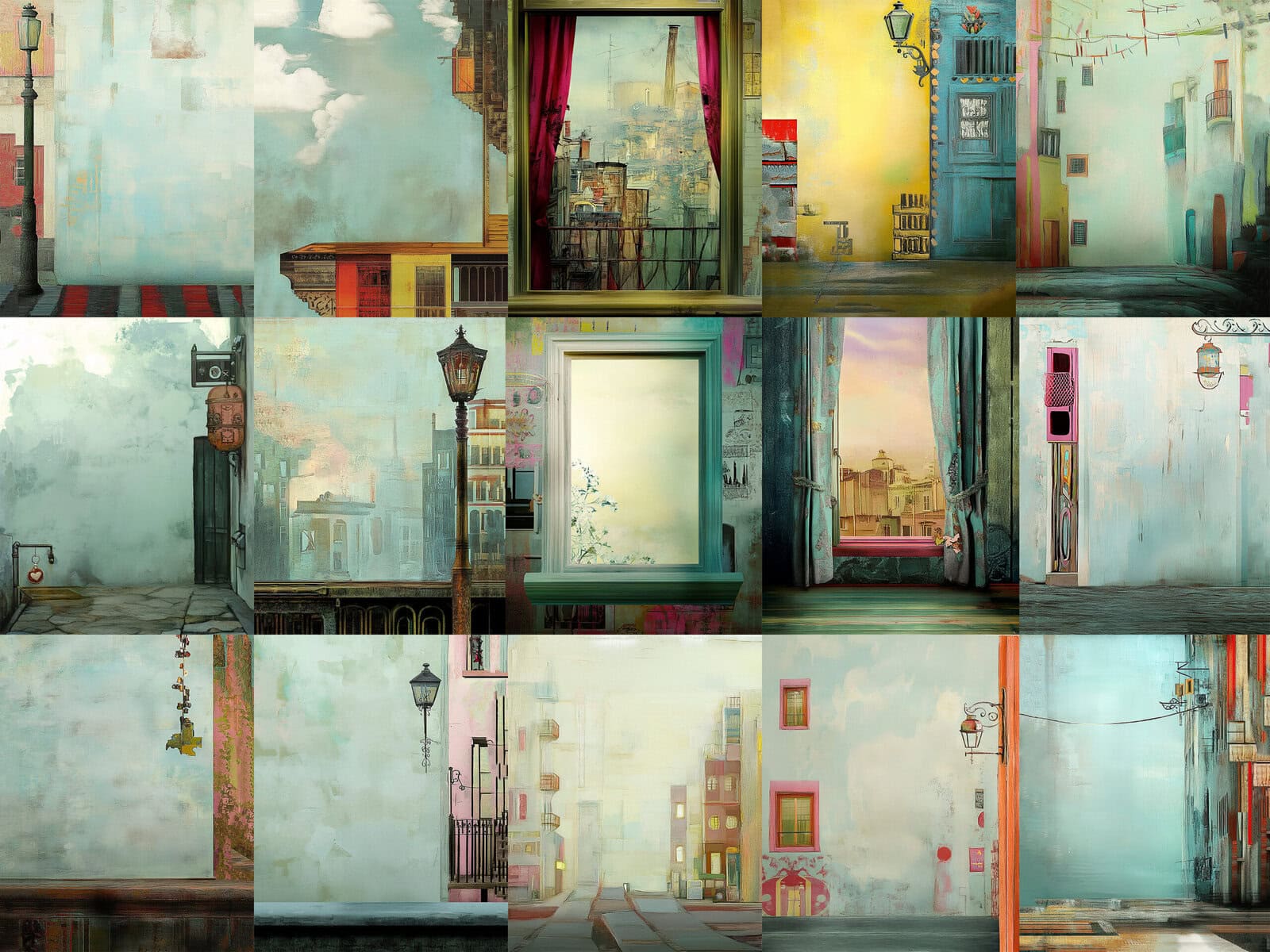 Funny Whimsy Dogs Clipart & Backgrounds - Image 6