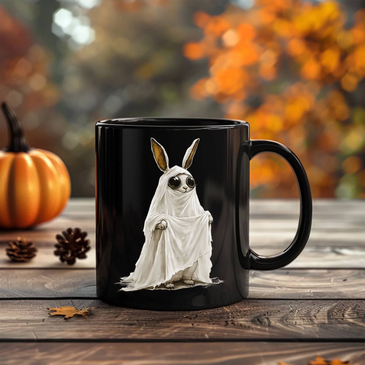 Whimsical Halloween Animal Ghosts Clipart - Image 6