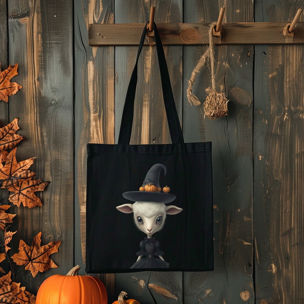 Quirky Halloween Farm Animals Clipart & Backgrounds - Image 6