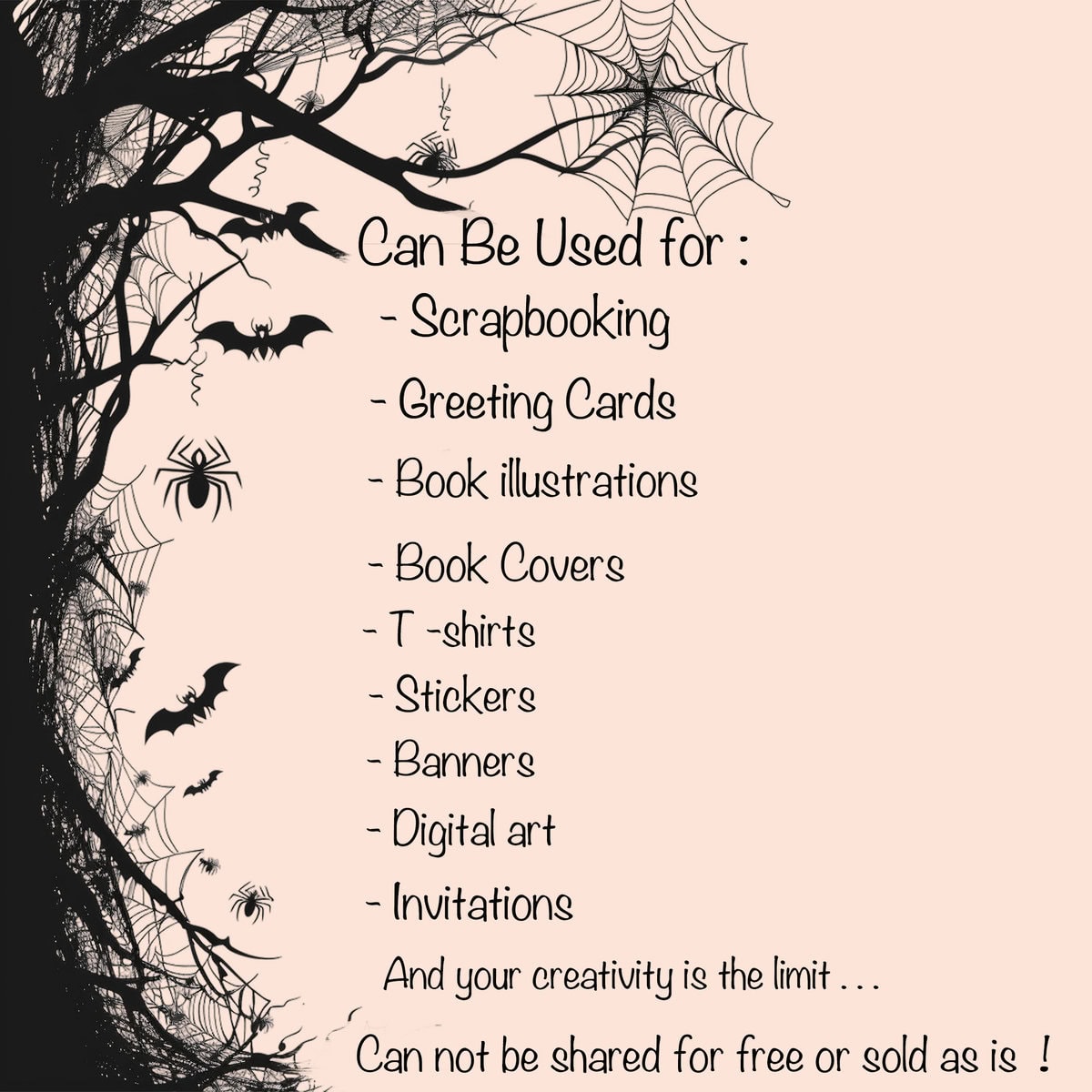 Halloween Borders and Frames Clipart - Image 6
