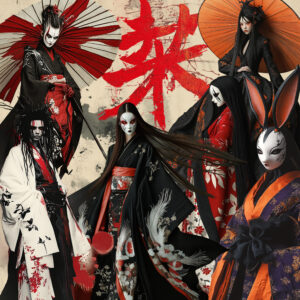 Japanese People Clipart