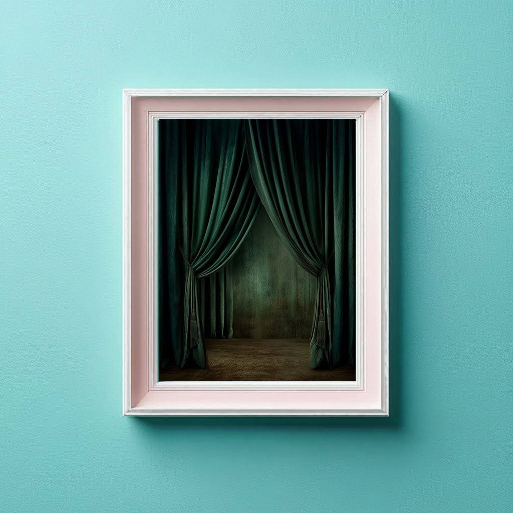 Woman Portraits with Paper Flowers Clipart & Backgrounds - Image 6