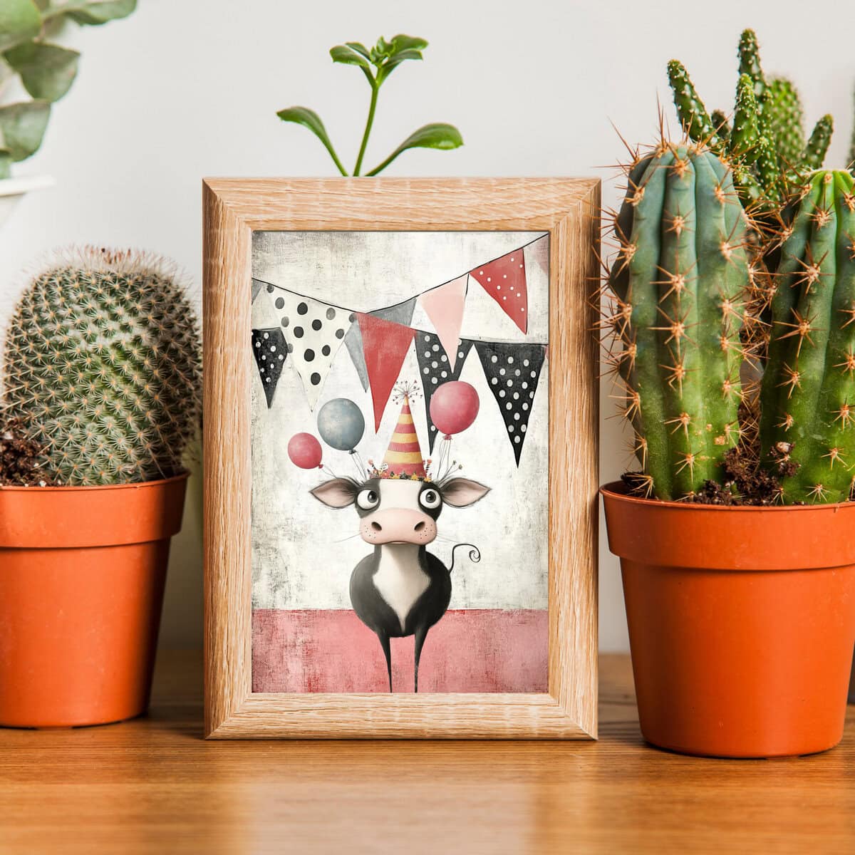 Cute Party Animals Clipart & Backgrounds - Image 5