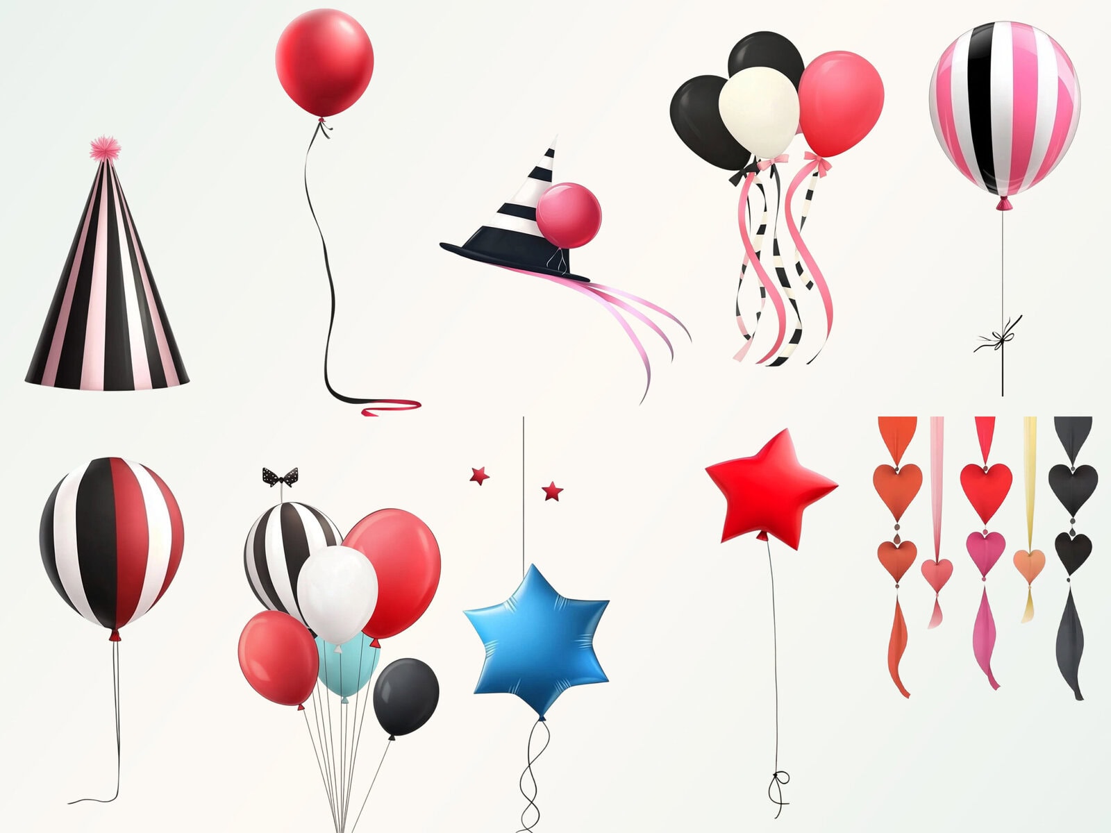 Whimsical Party Decor Clipart Bundle - Image 5
