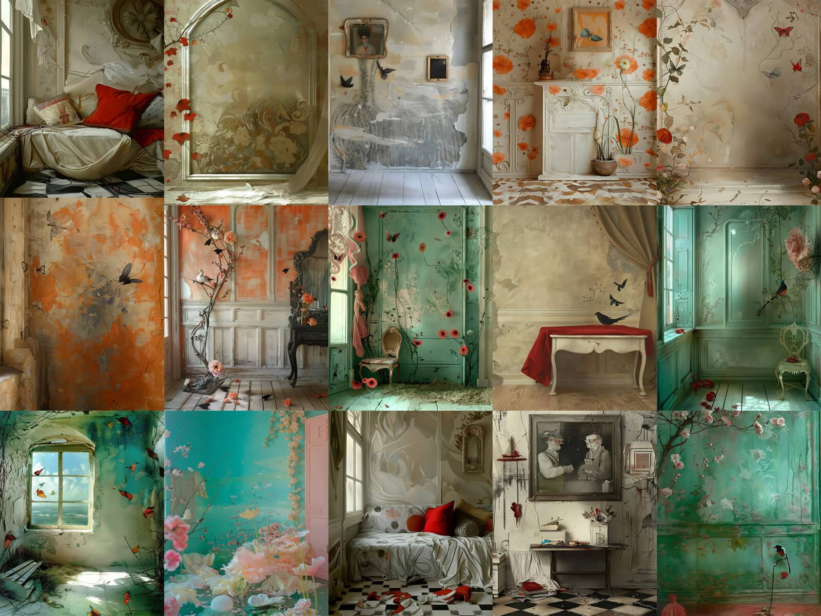 Peculiar Quirky People Portraits Part 3 Clipart & Backgrounds - Image 5