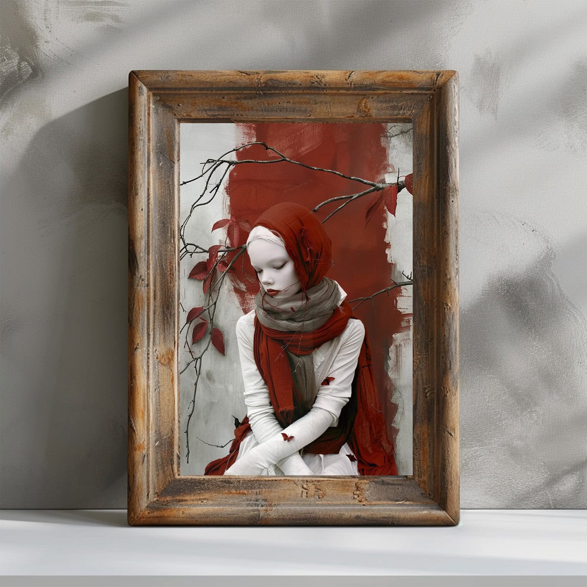 Peculiar Autumn People Part 1 Clipart & Backgrounds - Image 7