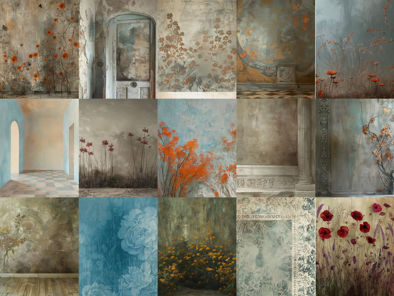 Peculiar Quirky People Portraits Part 4 Clipart & Backgrounds - Image 5