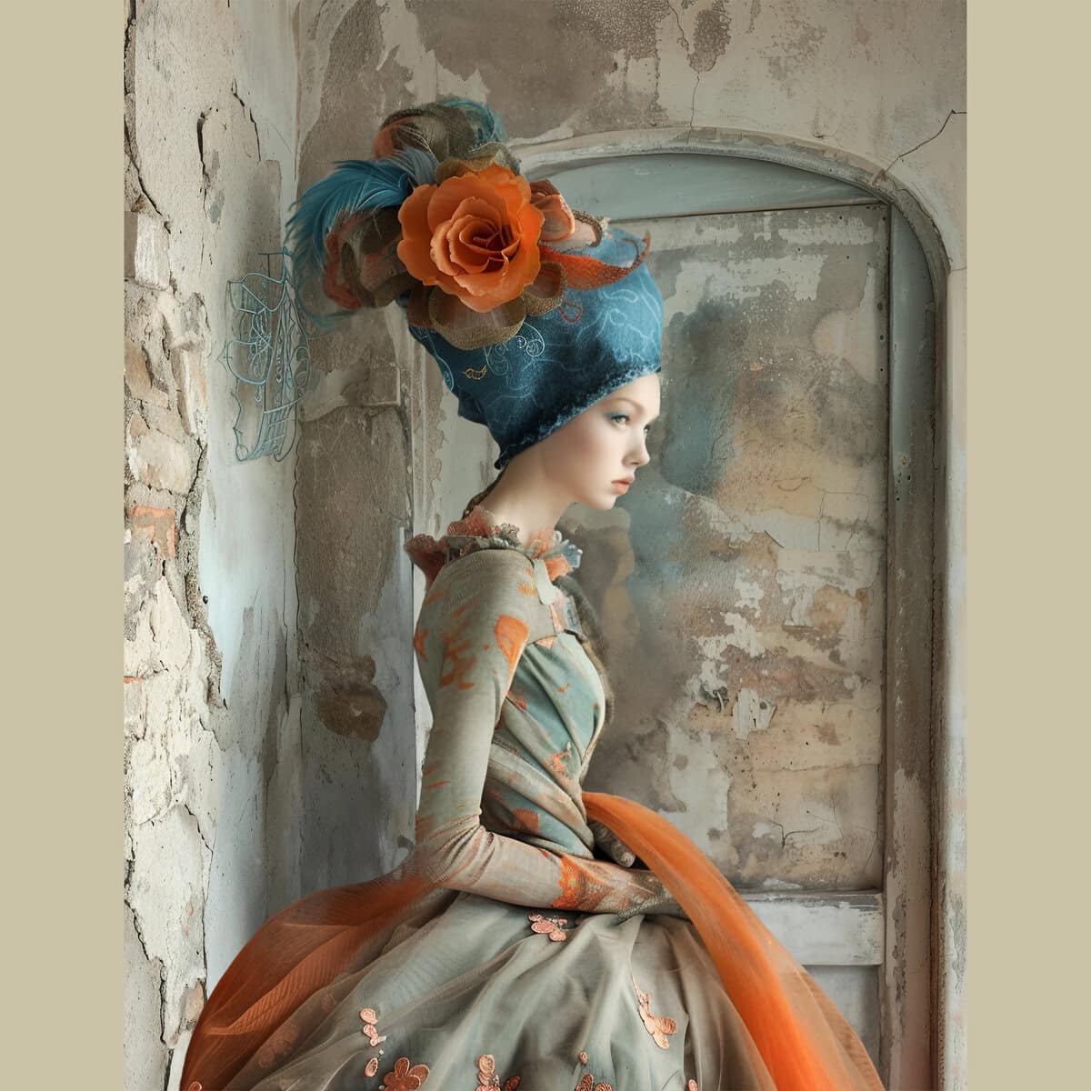 Peculiar Quirky People Portraits Part 4 Clipart & Backgrounds - Image 6