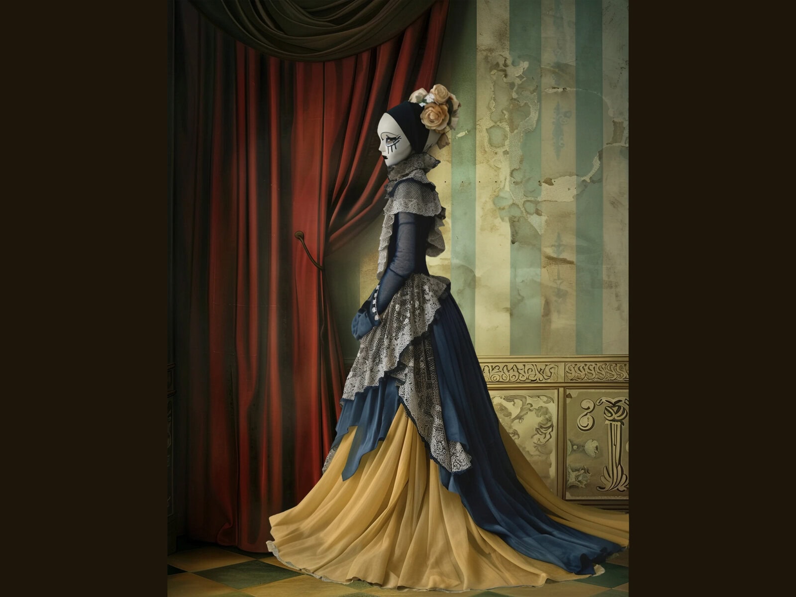 Peculiar Quirky People Portraits Part 4 Clipart & Backgrounds - Image 7