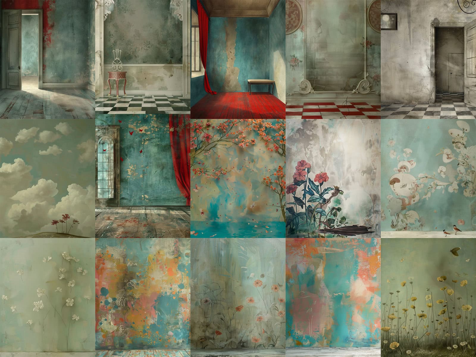 Peculiar Quirky People Portraits Clipart Part 2 Clipart & Backgrounds - Image 5