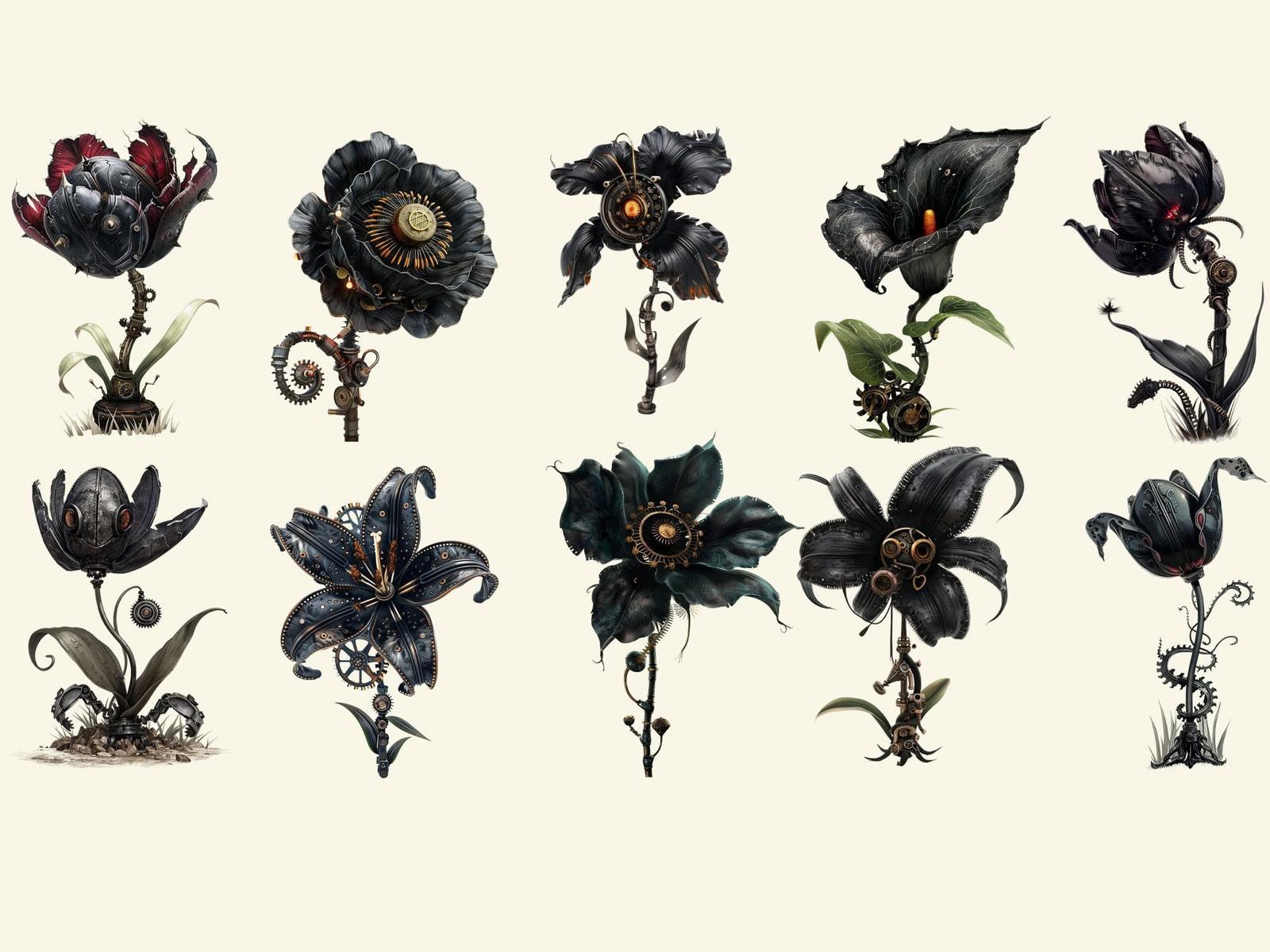 Steampunk Halloween Clipart - Image 5