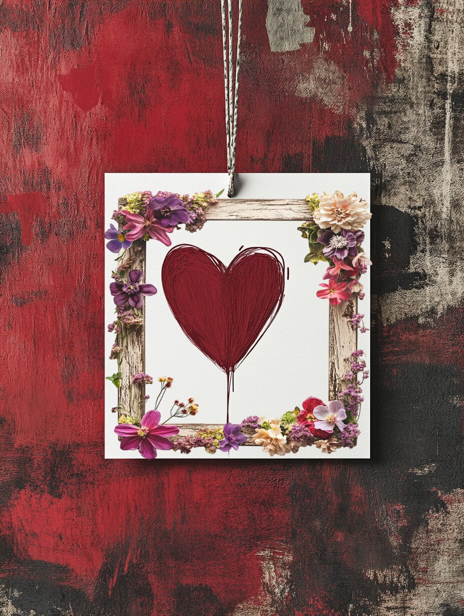 Whimsical Floral Spring Frames Clipart - Image 4