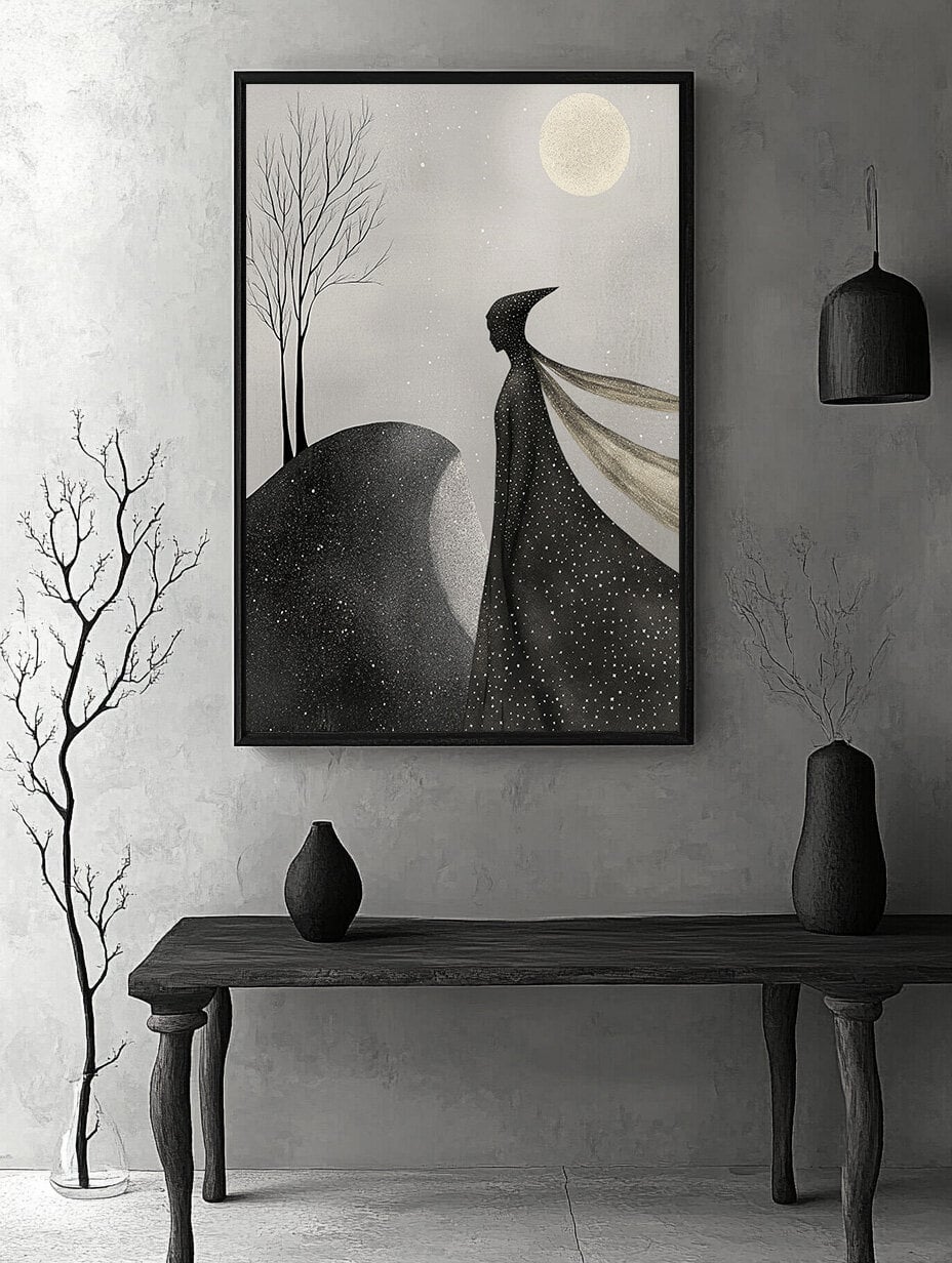 Moonlight Silhouettes Clipart & Backgrounds - Image 6