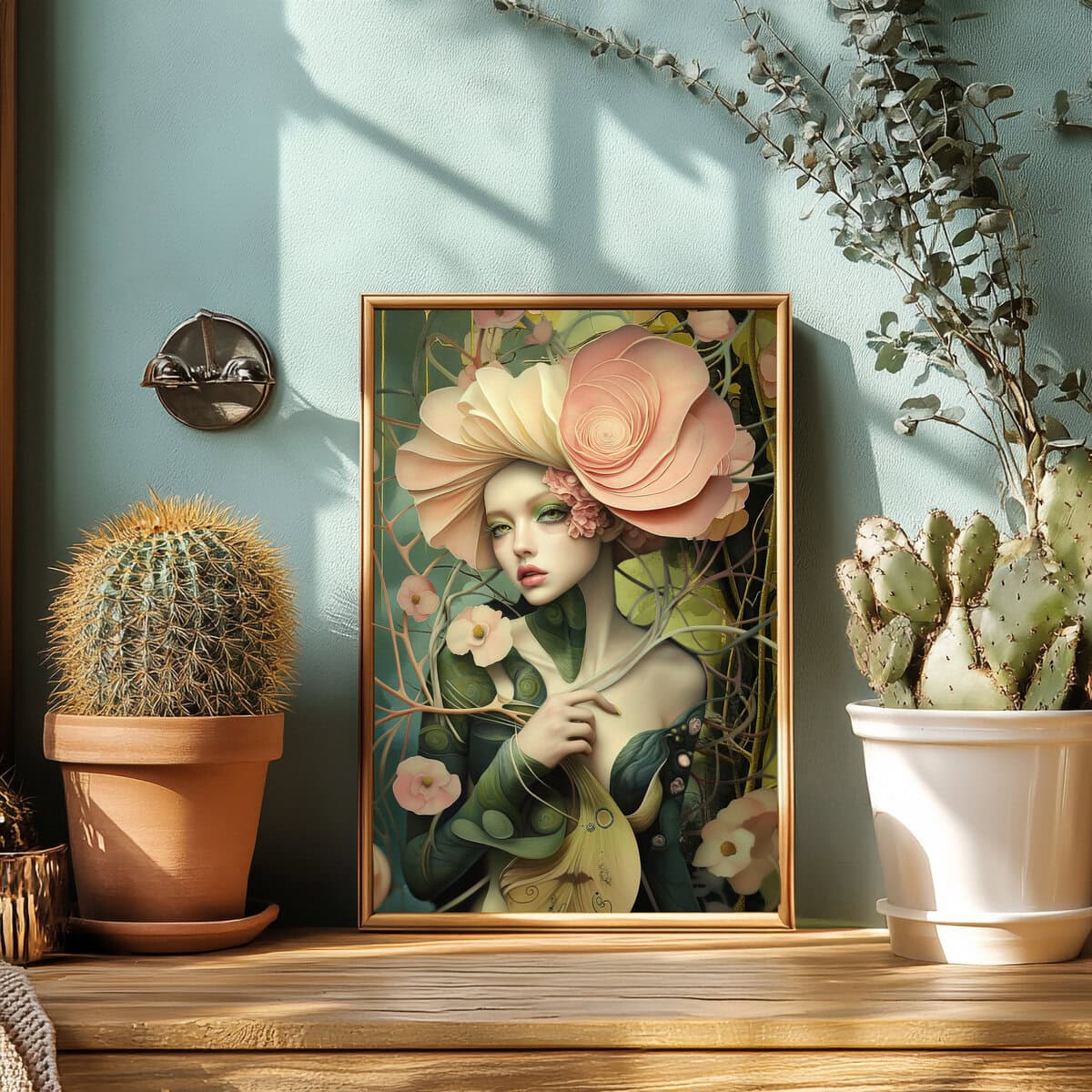 Peculiar Spring Characters Clipart & Backgrounds - Image 6