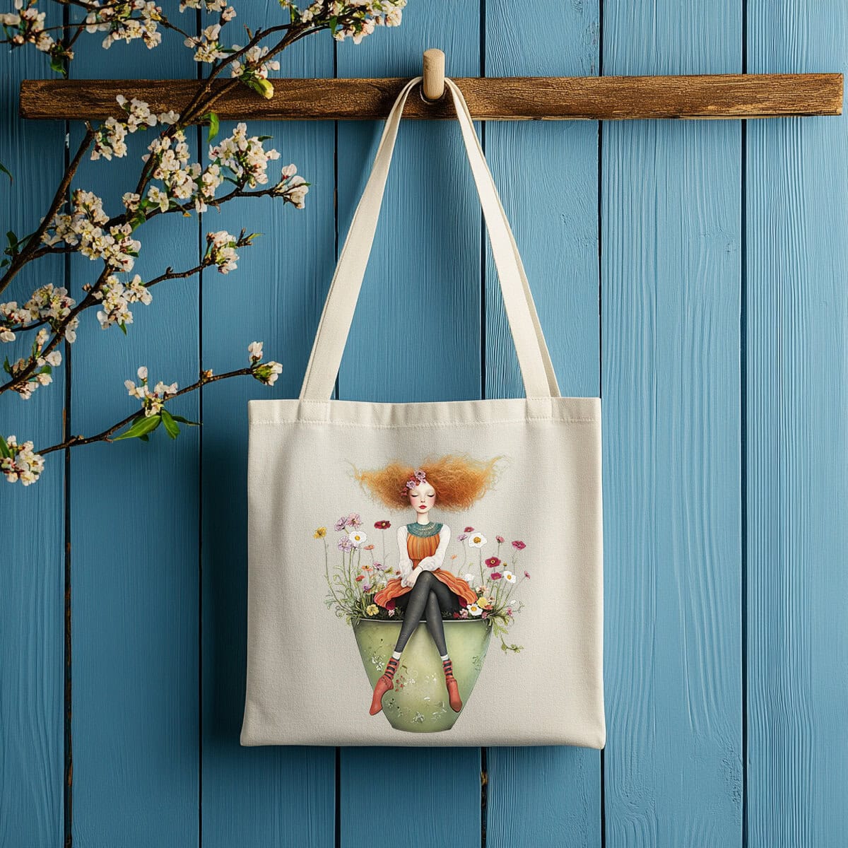 Whimsical Spring Fun Clipart & Backgrounds - Image 6