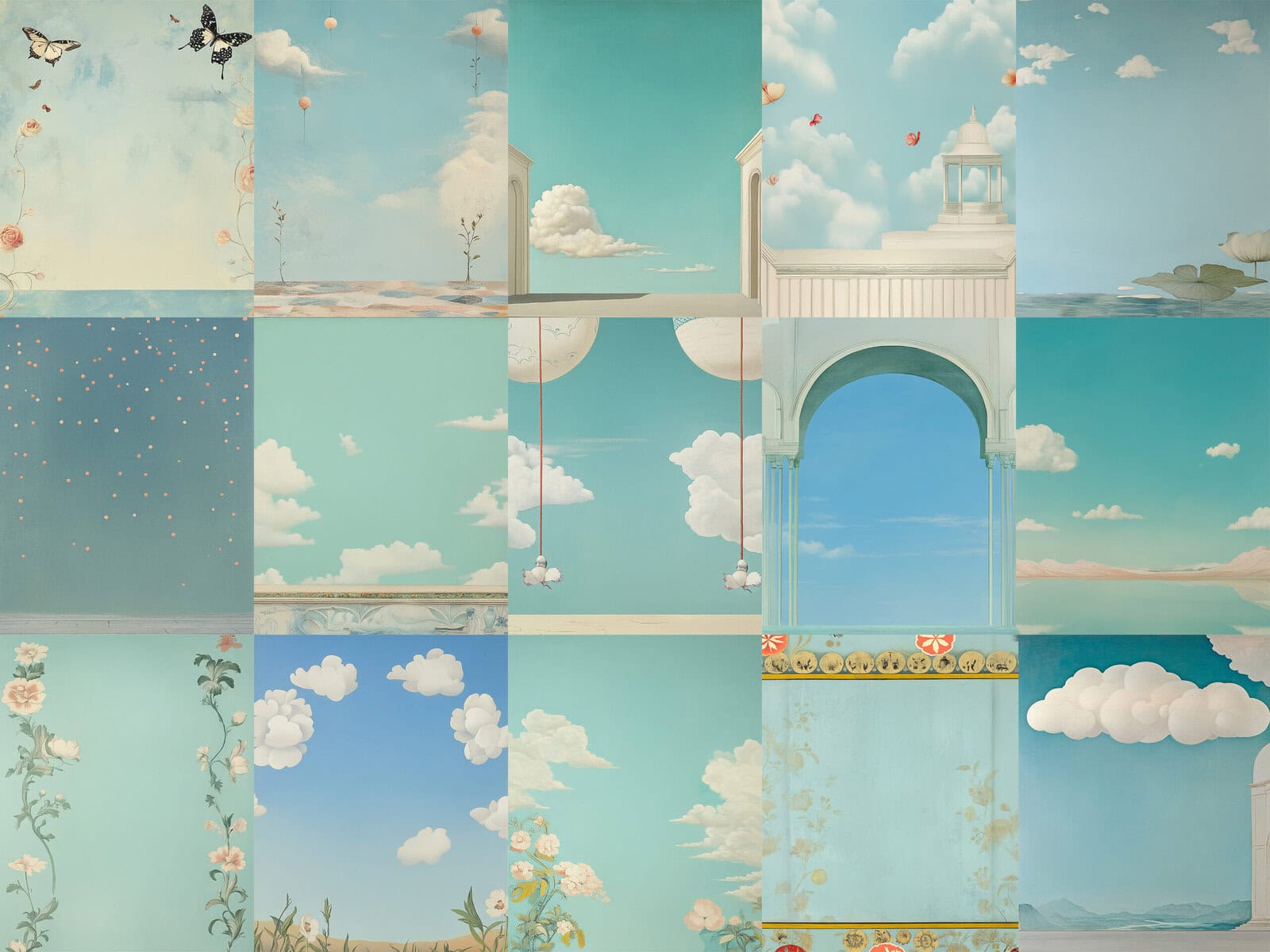 Surreal Peculiar People Clipart & Backgrounds - Image 5