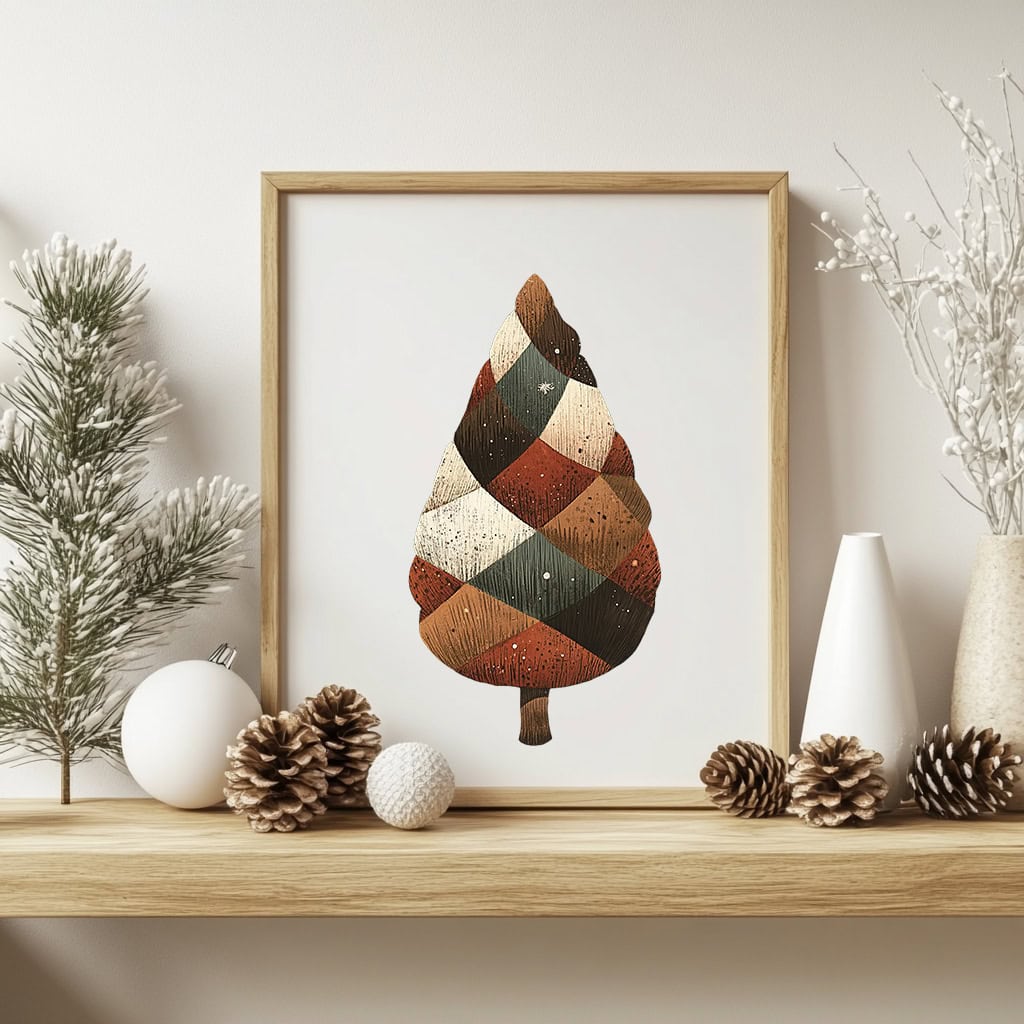 Christmas Elements Minimal Style Clipart - Image 6